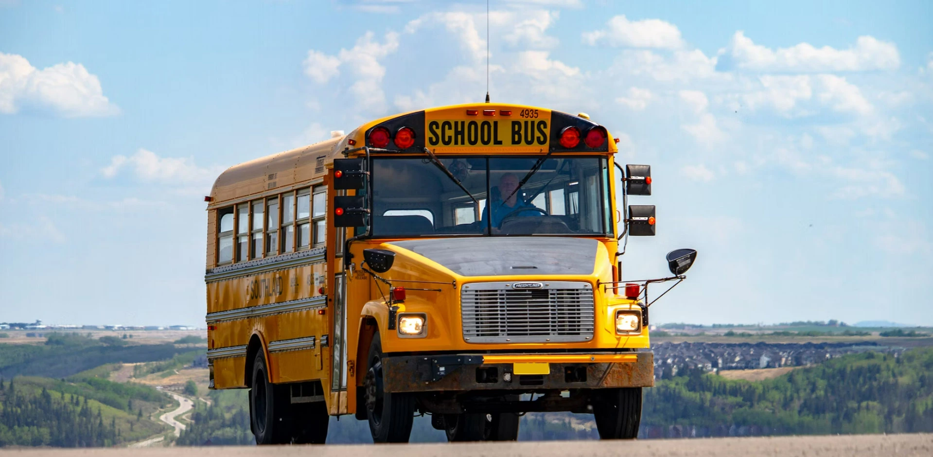 cámara de autobús escolar
