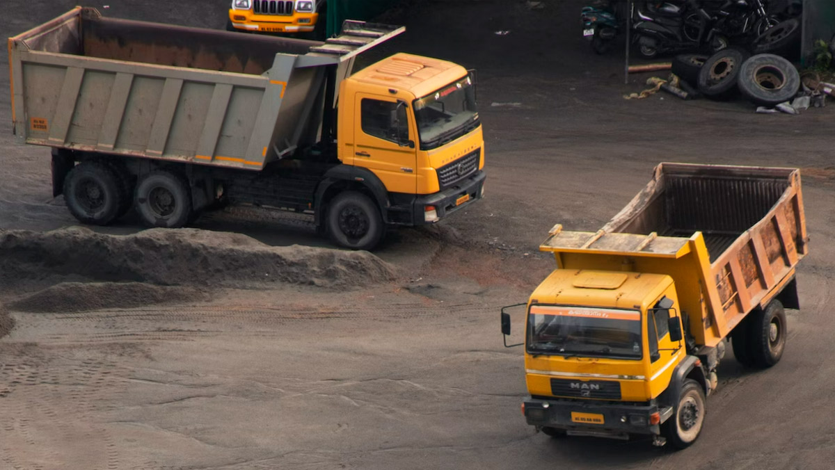 Sistema de cámara para camión volquete
