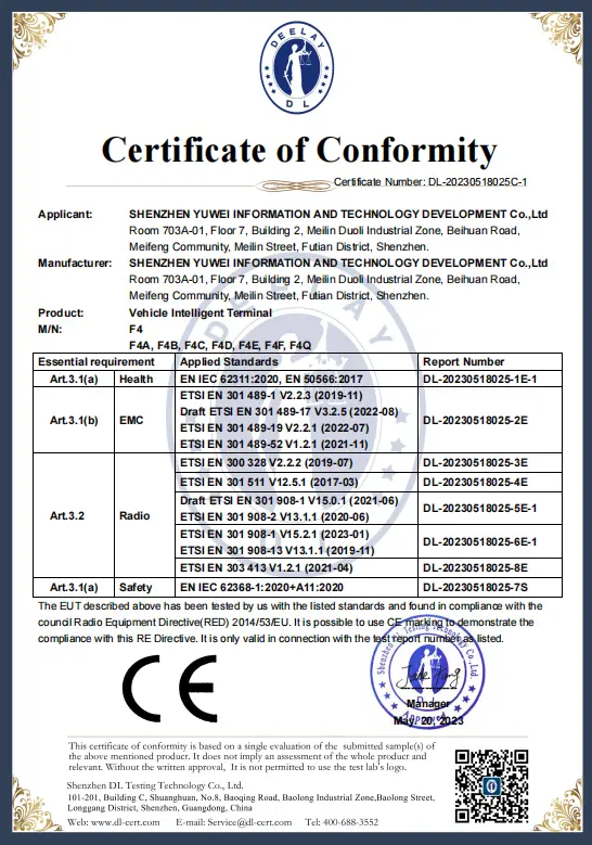 Certificación CE