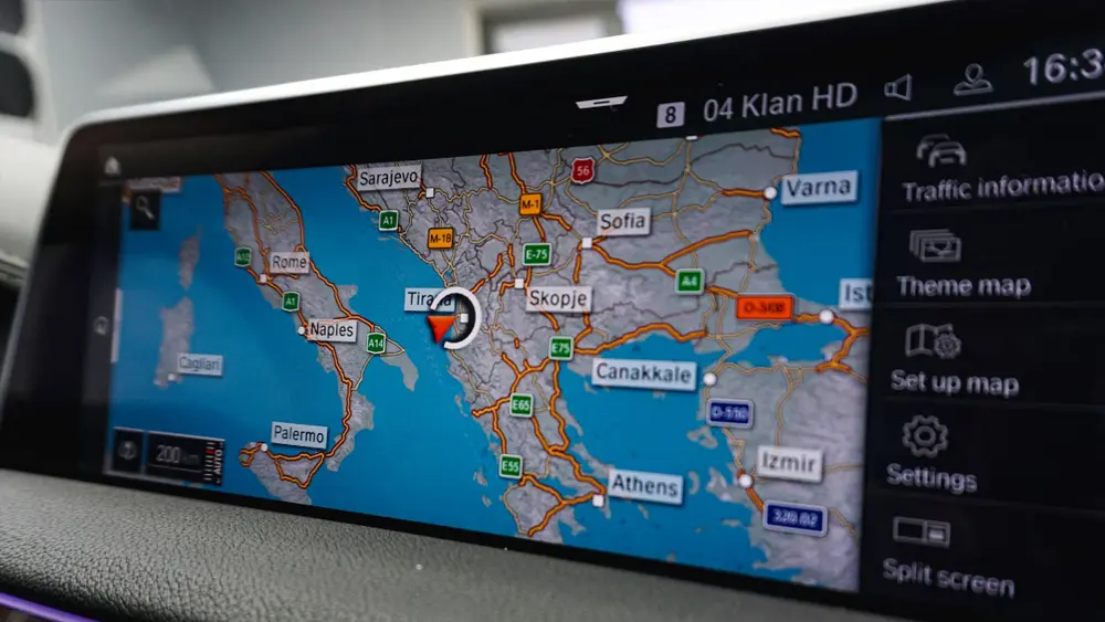 DVR móvil para automóvil con reproducción de video de seguimiento GPS de 4 canales